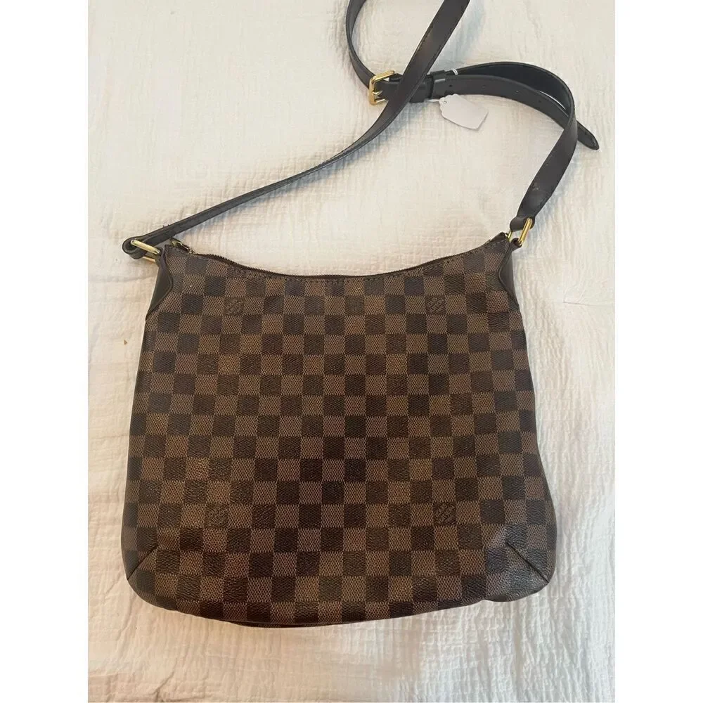 Louis Vuitton Bloomsbury Messenger Bag In Brown Damier Canvas Rare and Retired